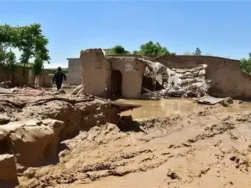 طالبان: سیلاب‌های دو روز گذشته در ۱۵ ولایت افغانستان ۱۰ کشته و هزاران آسیب‌دیده برجا گذاشت